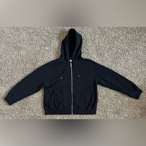 Black Zip-up Old Navy Jacket with hood
